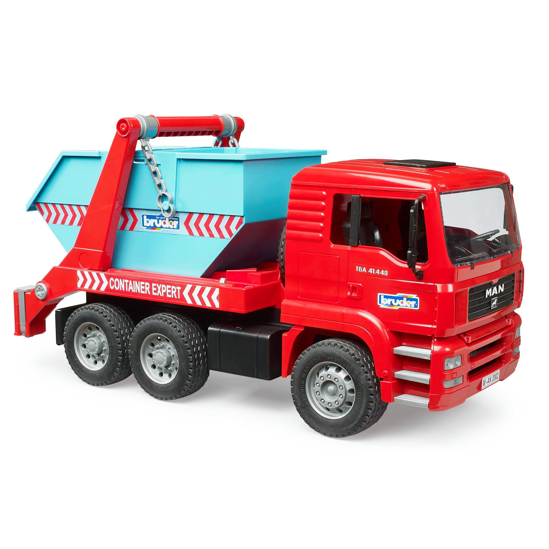 MAN TGA Skip Loader Truck