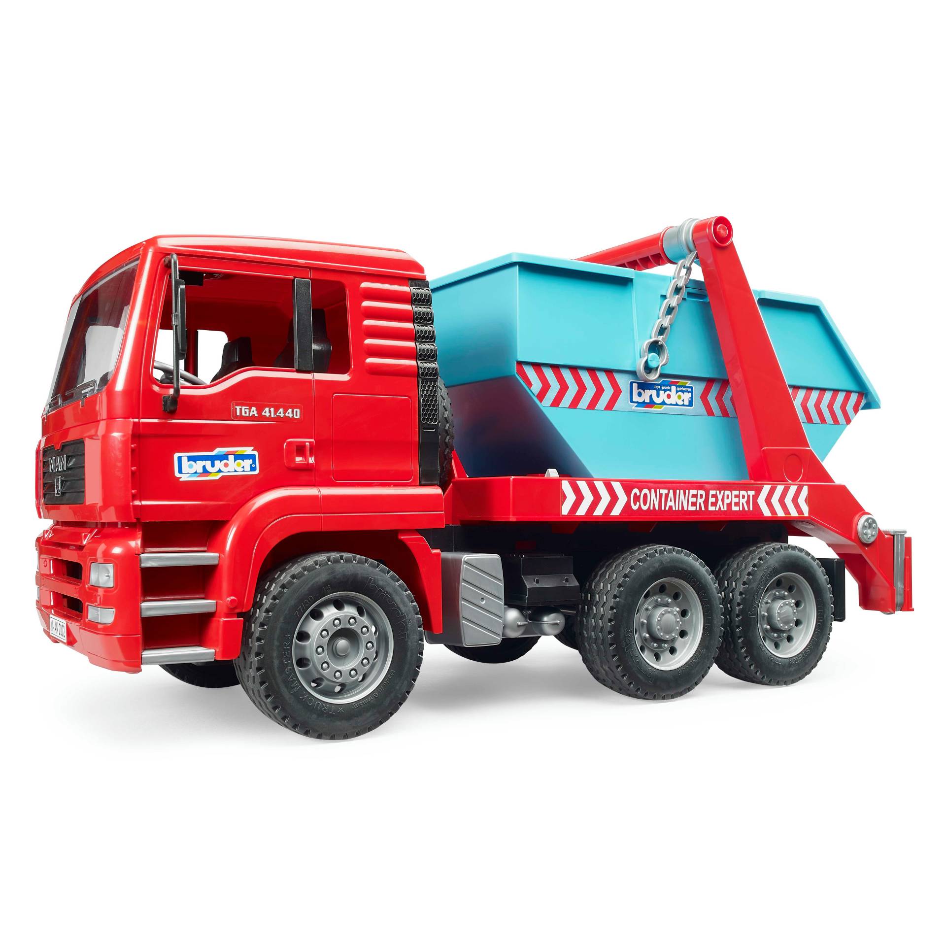 MAN TGA Skip Loader Truck