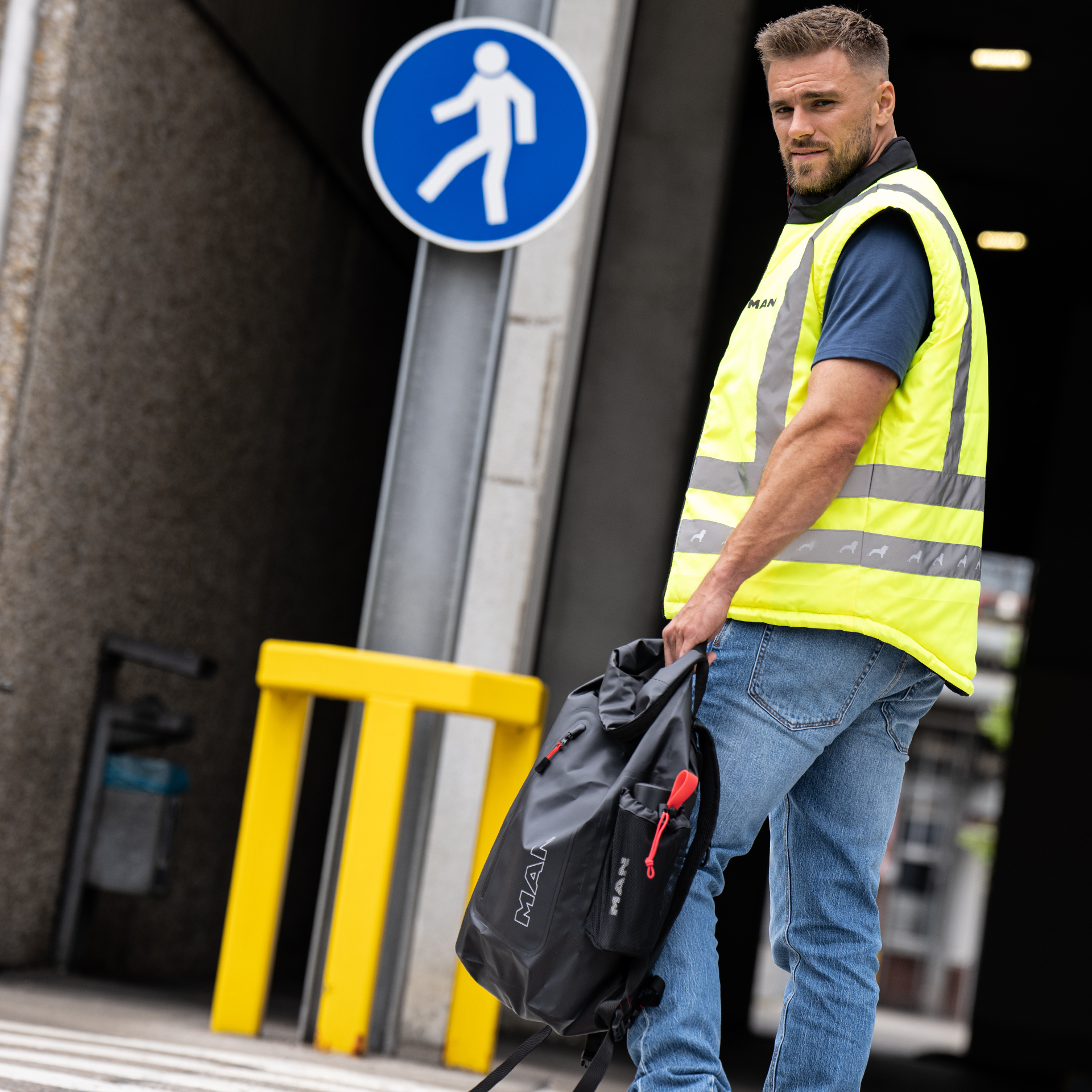 Herren Wendeweste Sicherheit