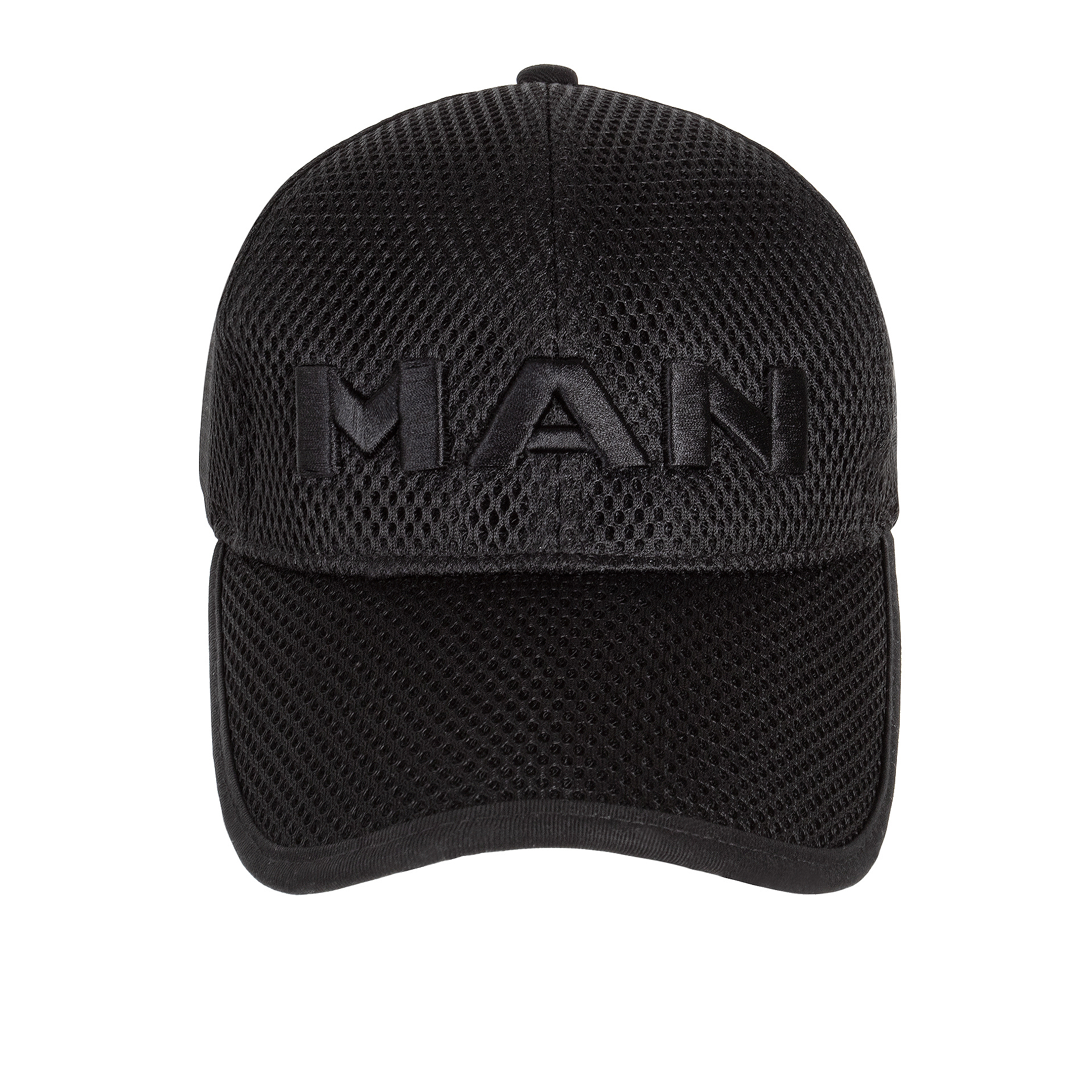 Black Tec Unisex Mesh Cap