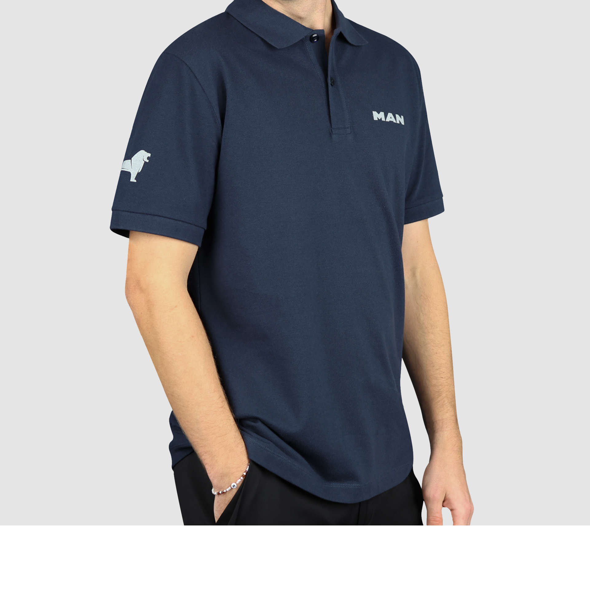 Polo shirt bleu