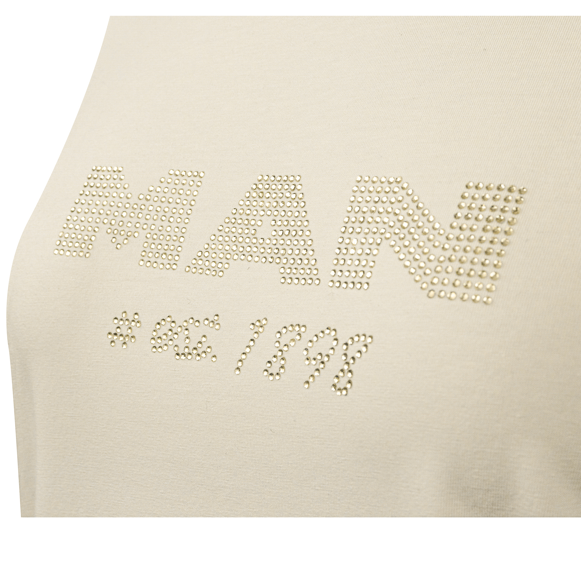 Damen T-Shirt creme-weiß