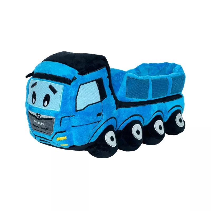 Trucker's World by MAN Plüschtruck Kipper blau