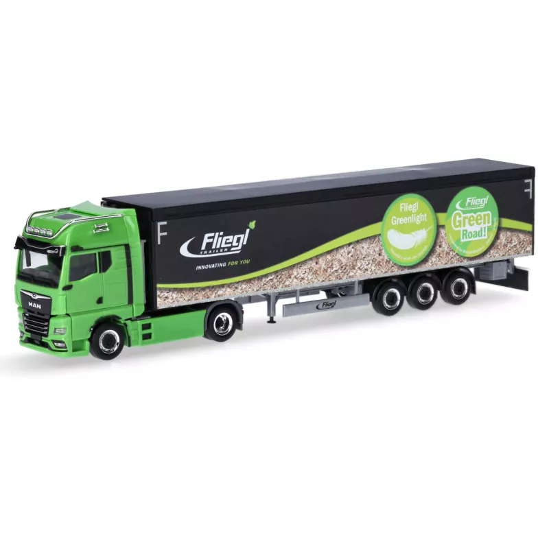 MAN eTGX Schubboden-Sattelzug