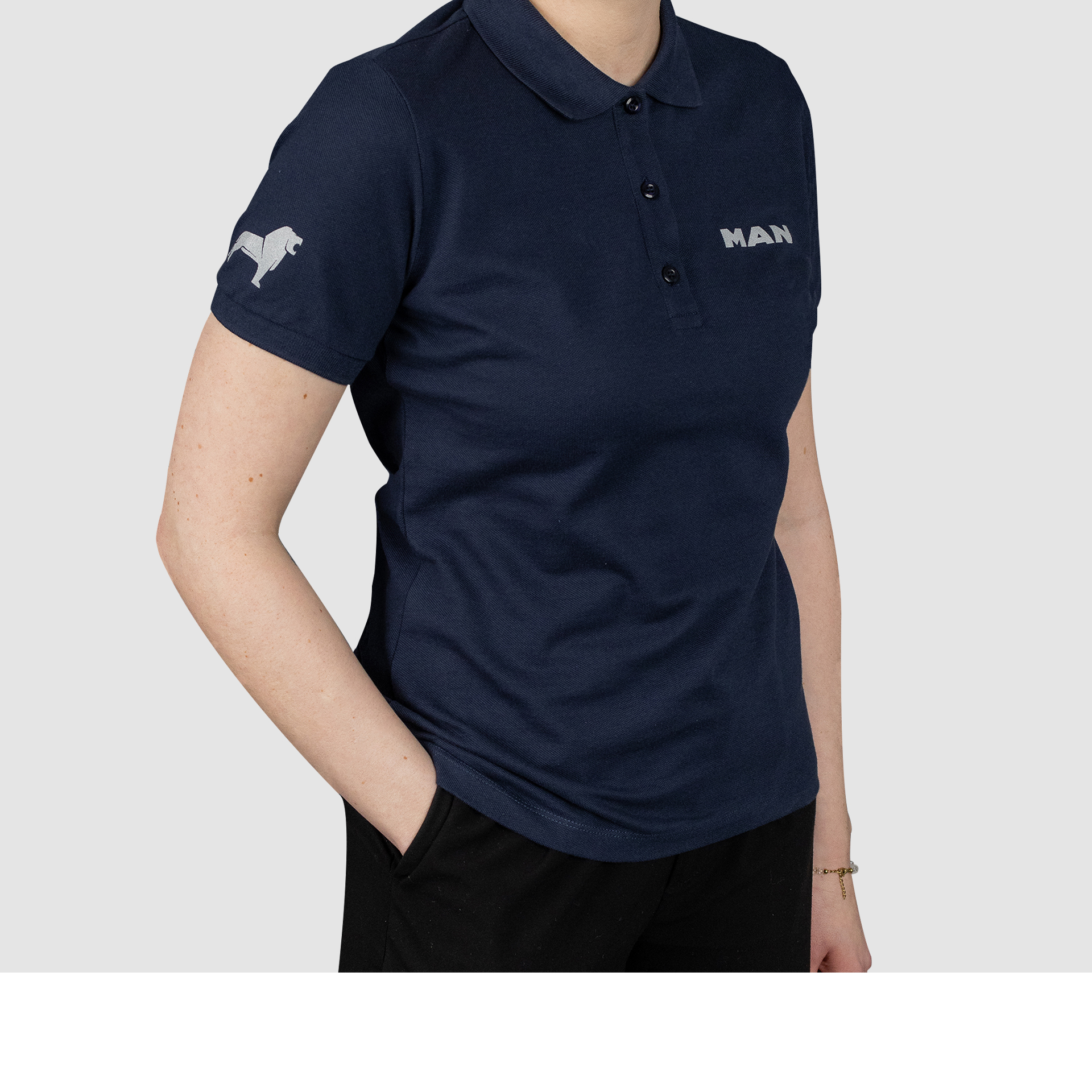 Polo shirt Femme bleu