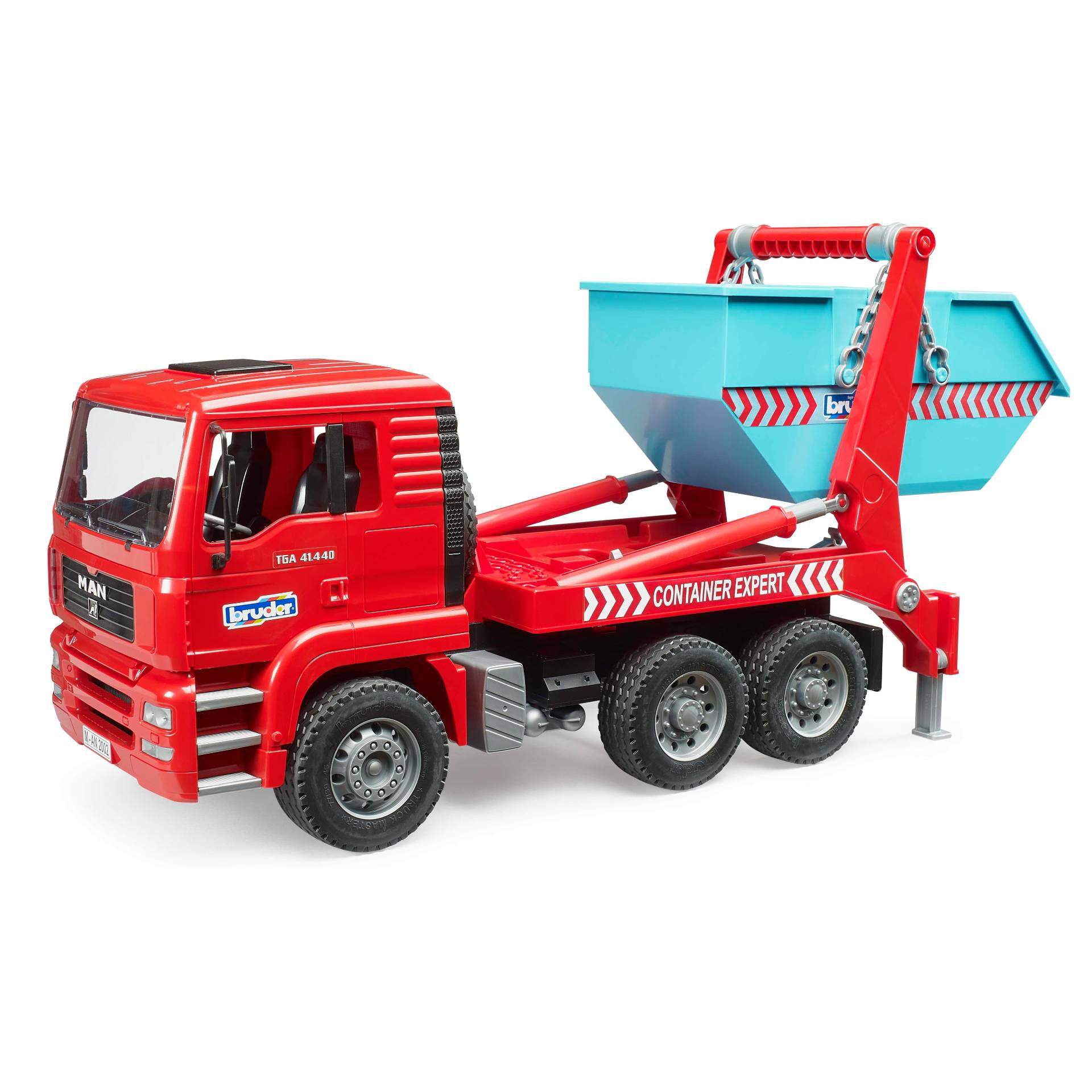 MAN TGA Skip Loader Truck