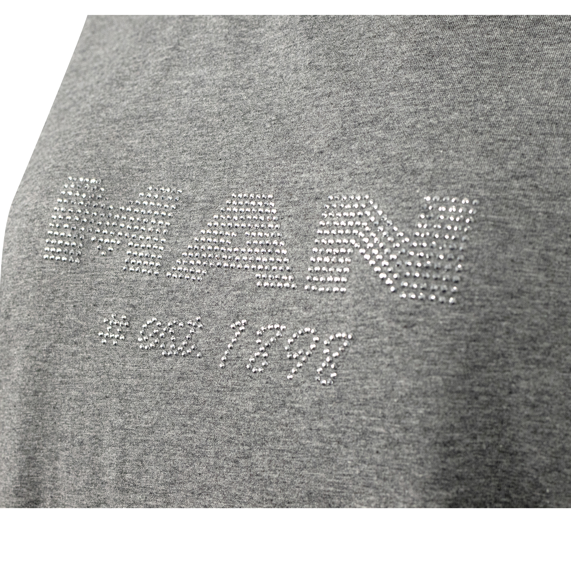 Damen T-Shirt grau meliert
