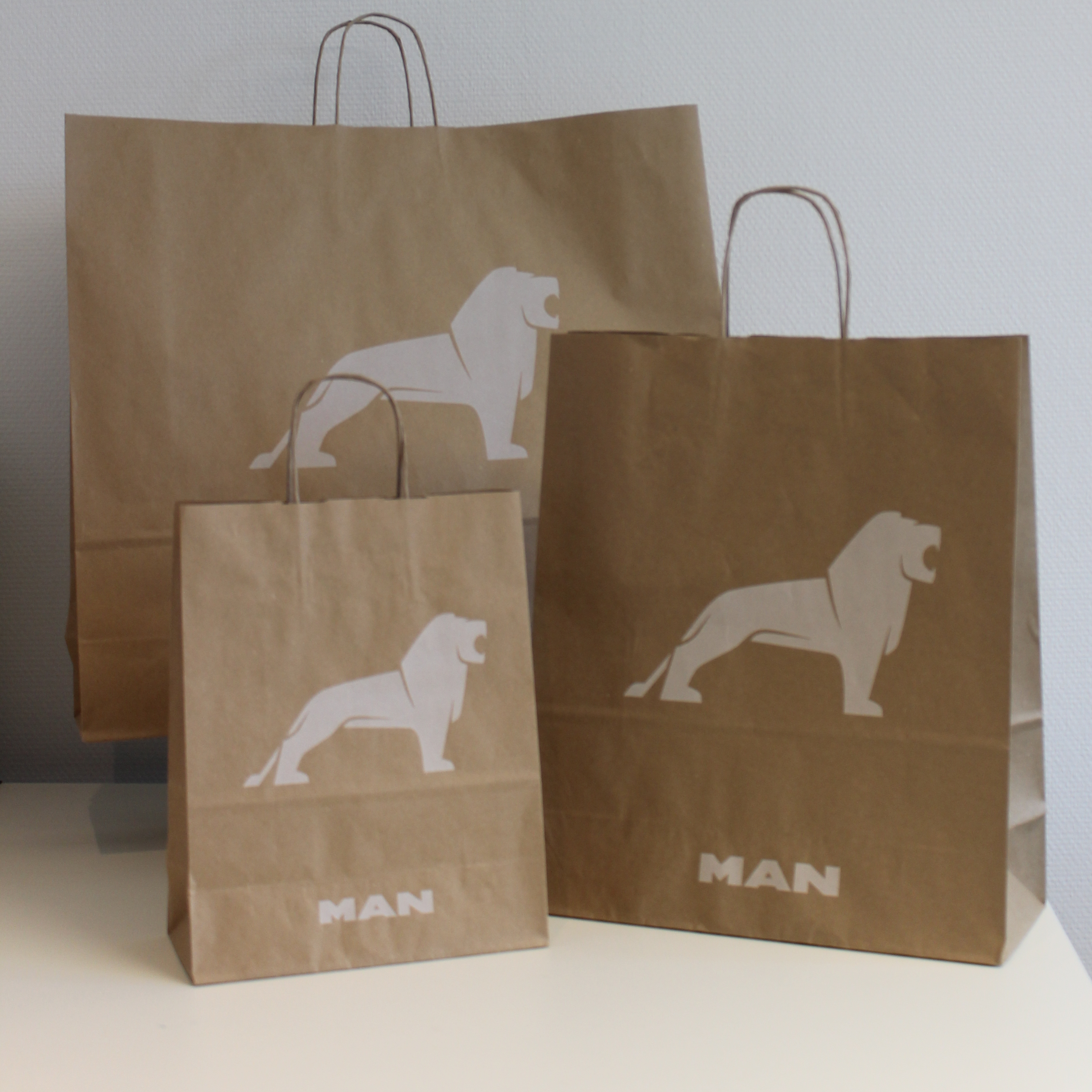 Papiertüte, groß